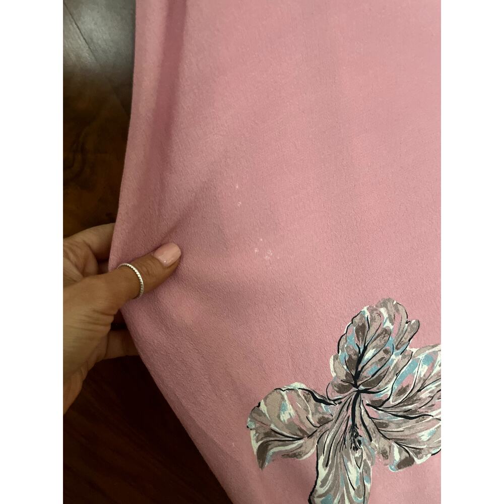 Y2K WET SEAL Printed Babydoll Mini Slip Dress Spaghetti Strap Size Small S Pink - Picture 7 of 7